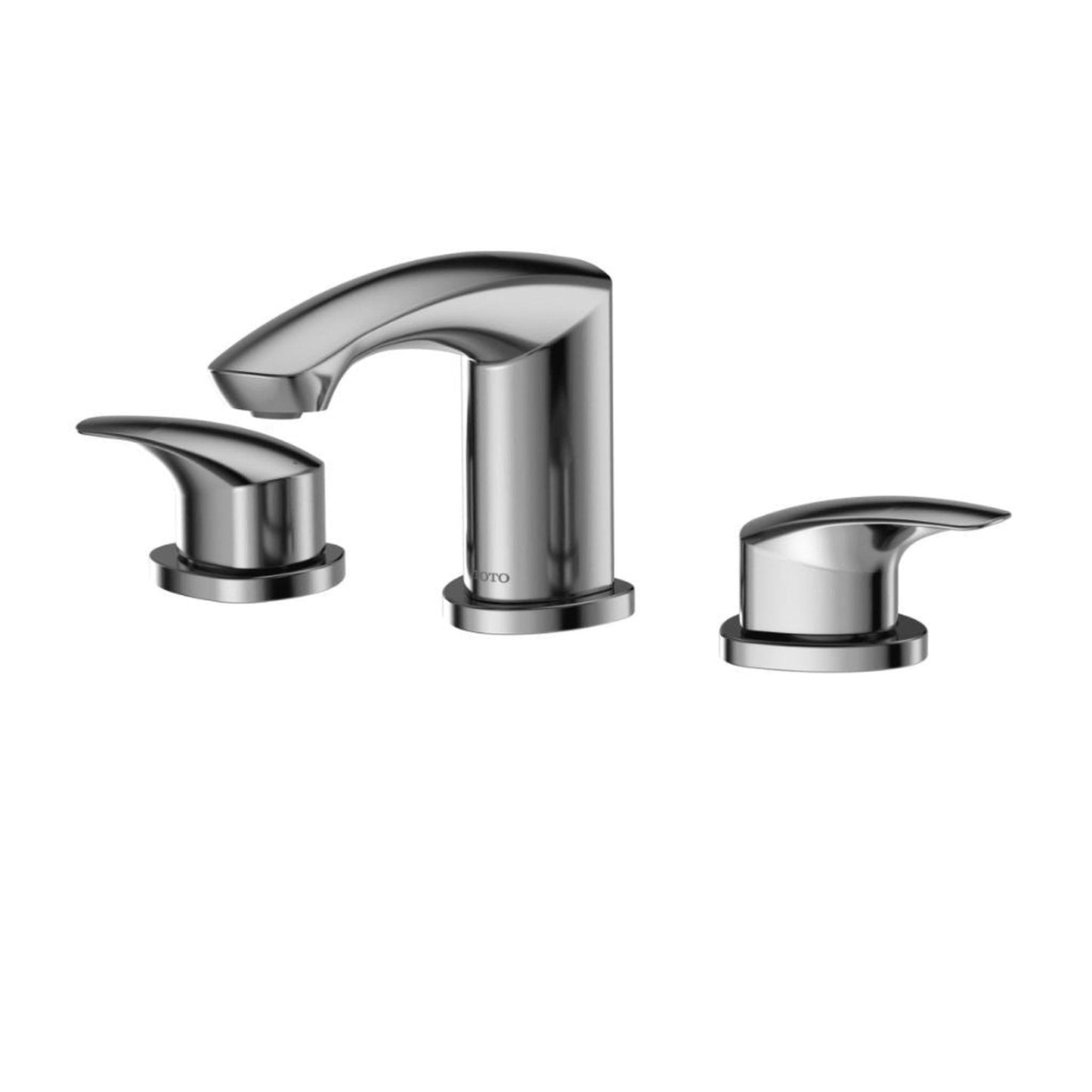 TOTO GM 1.2 GPM Polished Chrome Two-Handle Widespread Bathroom Sink Faucet With Drain Assembly