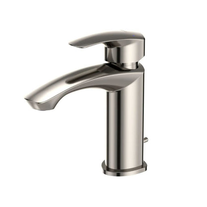 TOTO GM 1.2 GPM Polished Nickel Single-Handle Bathroom Sink Faucet With Comfort Glide