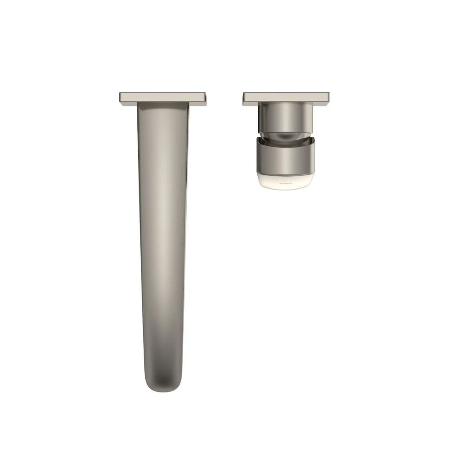TOTO GM 1.2 GPM Polished Nickel Single-Handle Wall-Mounted Long Bathroom Sink Faucet With Comfort Glide
