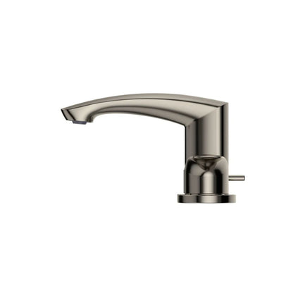 TOTO GM 1.2 GPM Polished Nickel Two-Handle Widespread Bathroom Sink Faucet With Drain Assembly