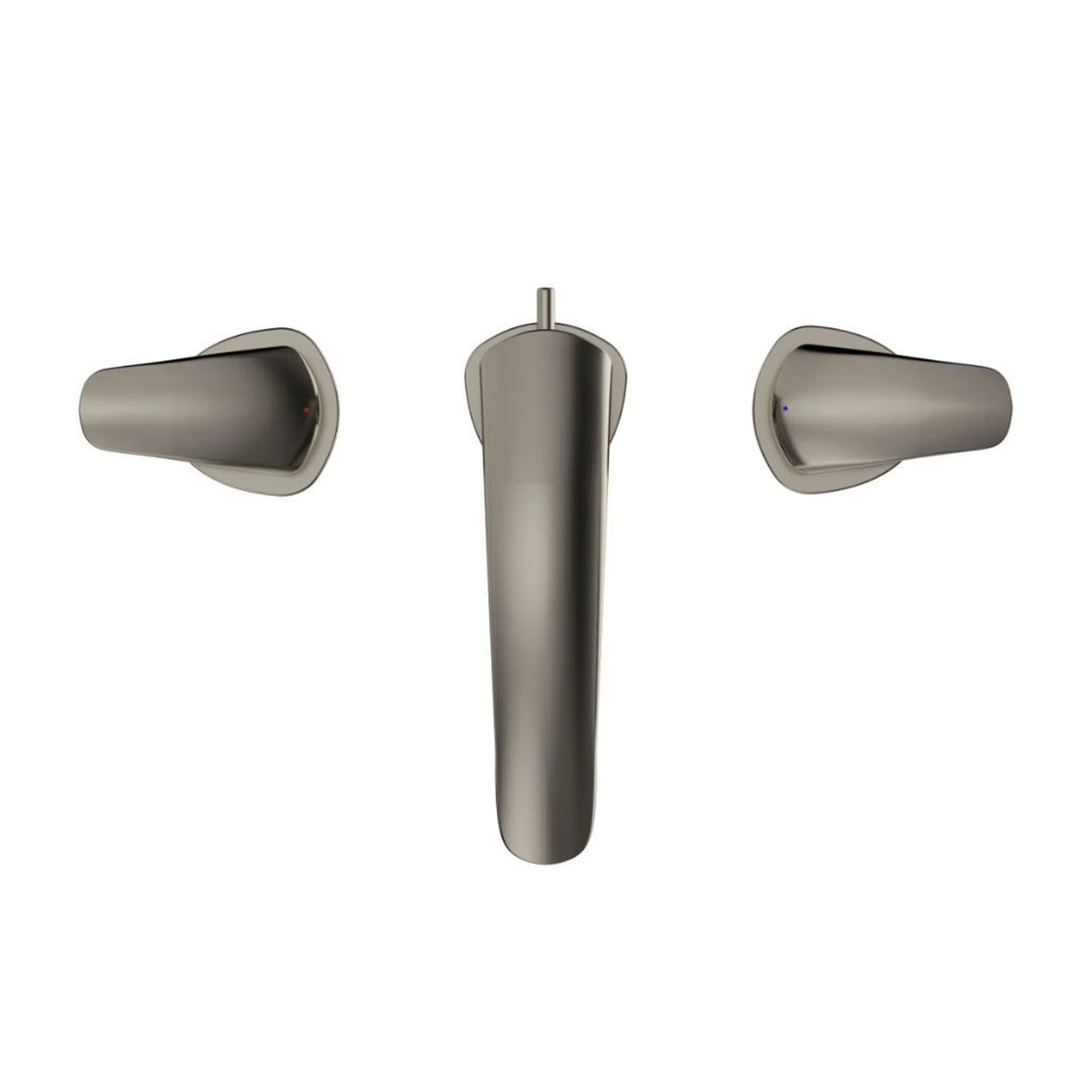 TOTO GM 1.2 GPM Polished Nickel Two-Handle Widespread Bathroom Sink Faucet With Drain Assembly