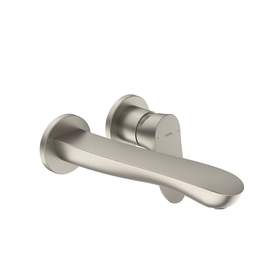 TOTO GO 1.2 GPM Brushed Nickel Long Wall Mount Faucet