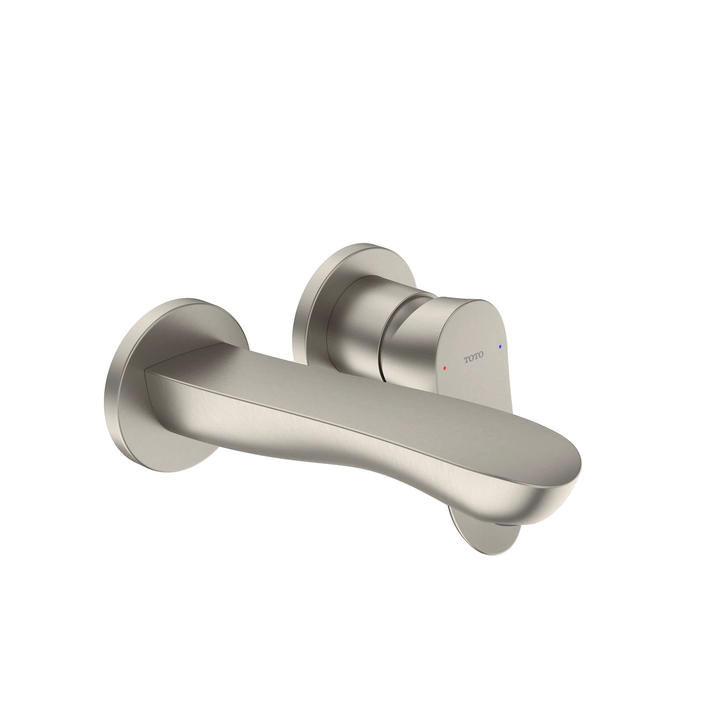 TOTO GO 1.2 GPM Brushed Nickel Short Wall Mount Faucet