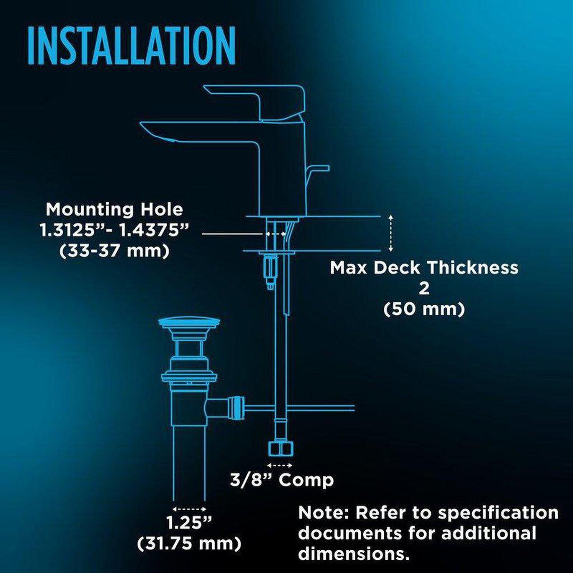 TOTO GO 1.2 GPM Brushed Nickel Single-Handle Bathroom Sink Faucet With Comfort Glide