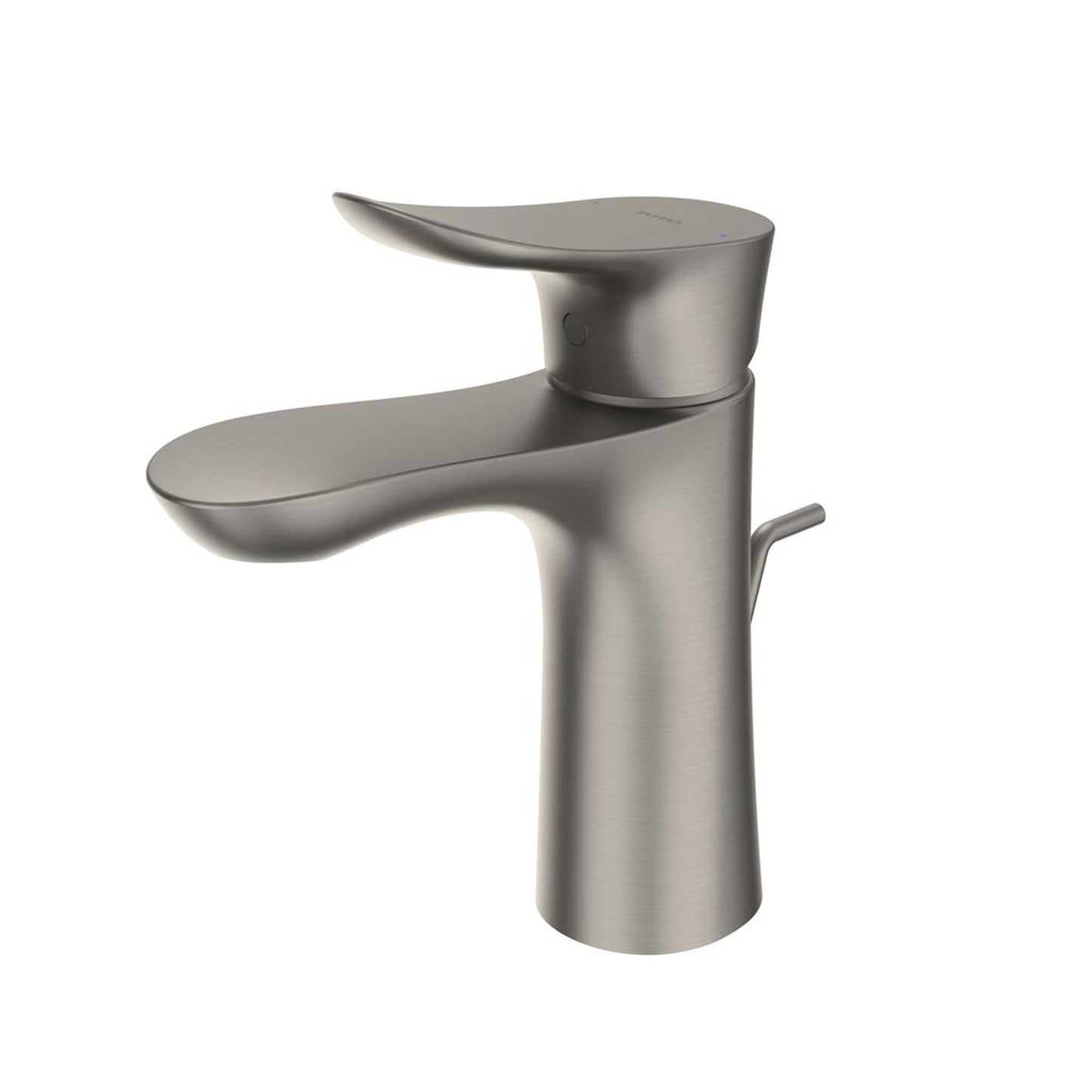 TOTO GO 1.2 GPM Brushed Nickel Single-Handle Bathroom Sink Faucet With Comfort Glide
