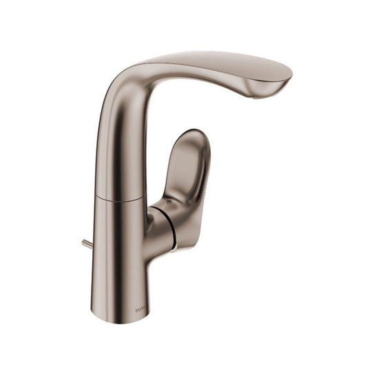 TOTO GO 1.2 GPM Polished Bronze Single-Hole Side Handle Bathroom Sink Faucet With Comfort Glide