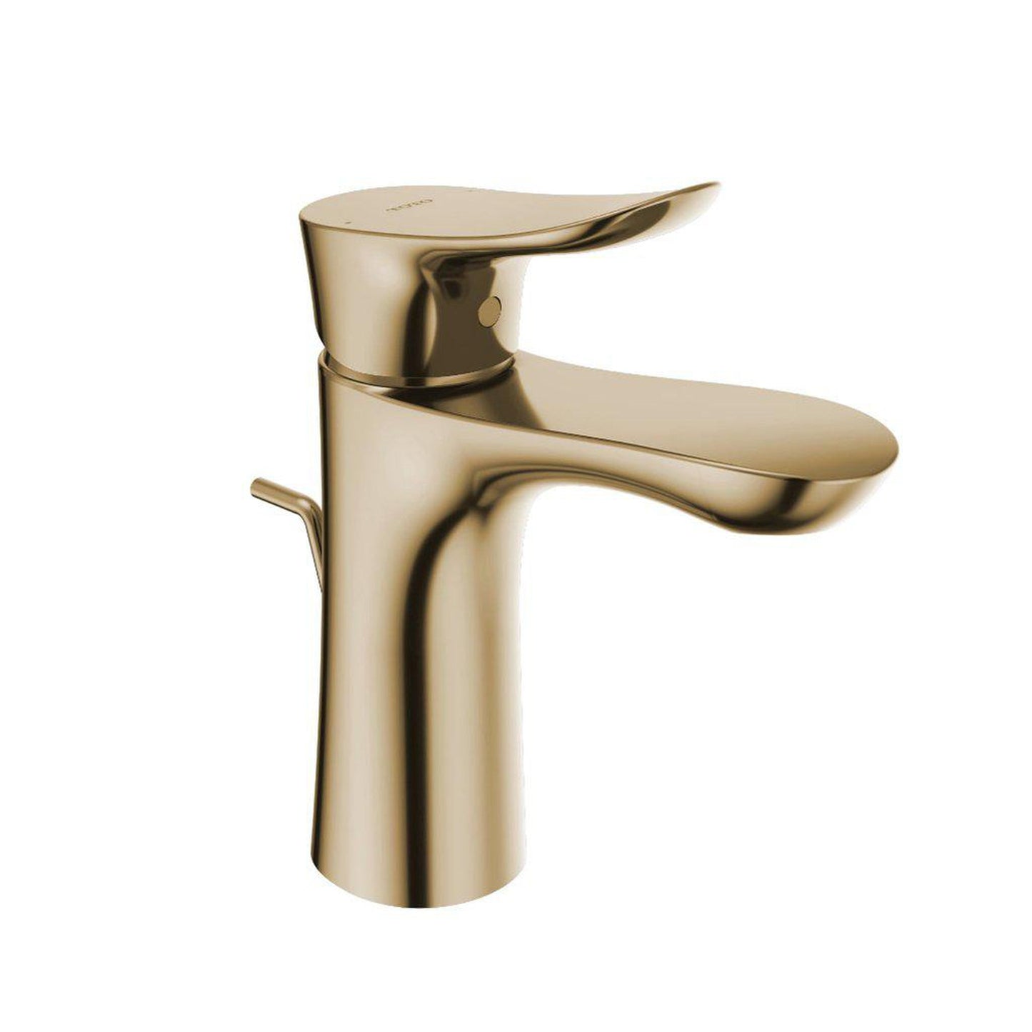 TOTO GO 1.2 GPM Polished French Gold Single-Handle Bathroom Sink Faucet With Comfort Glide