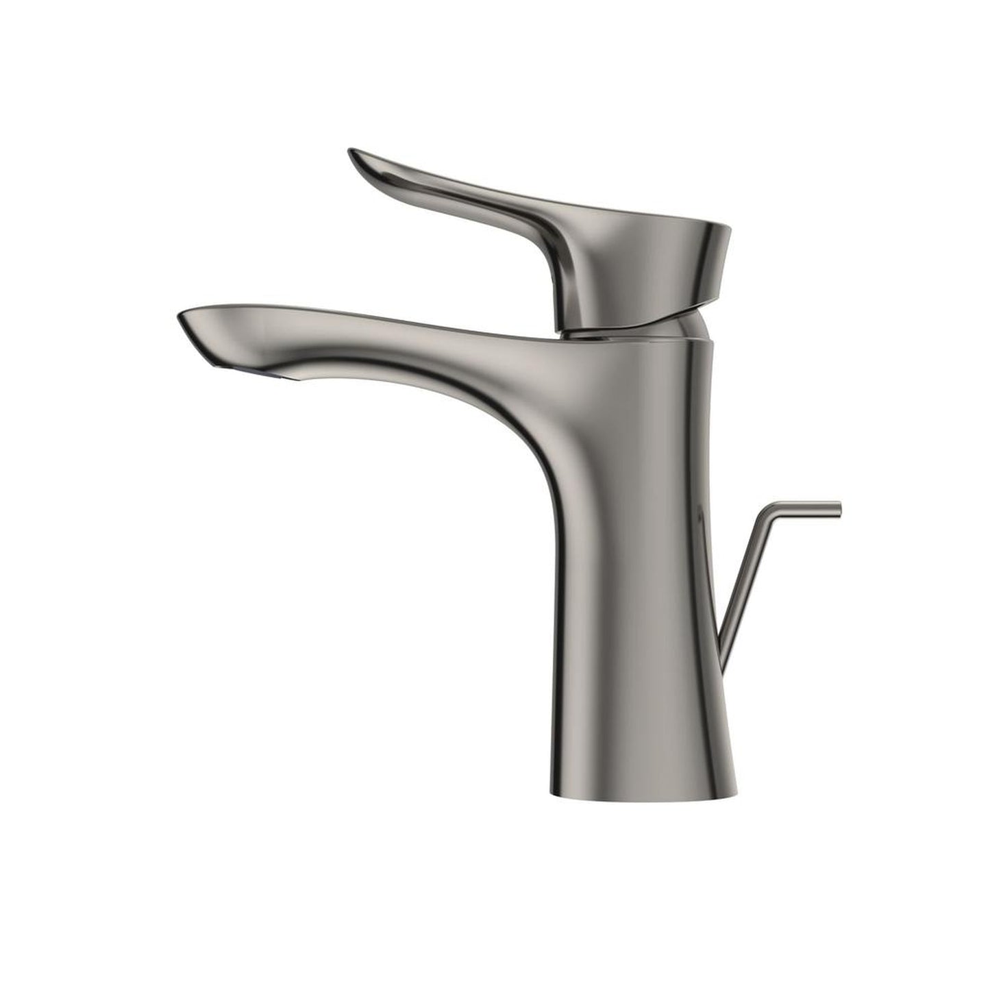 TOTO GO 1.2 GPM Polished Nickel Single-Handle Bathroom Sink Faucet With Comfort Glide