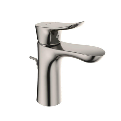 TOTO GO 1.2 GPM Polished Nickel Single-Handle Bathroom Sink Faucet With Comfort Glide