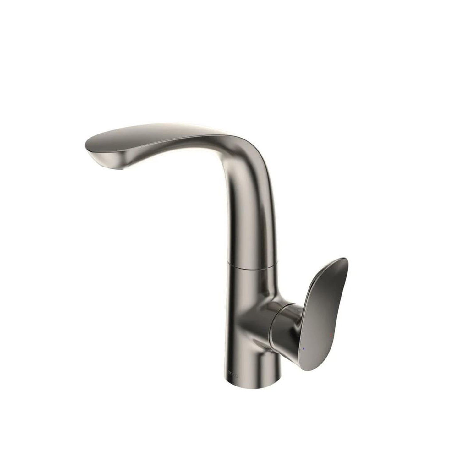 TOTO GO 1.2 GPM Polished Nickel Single-Hole Side Handle Bathroom Sink Faucet With Comfort Glide