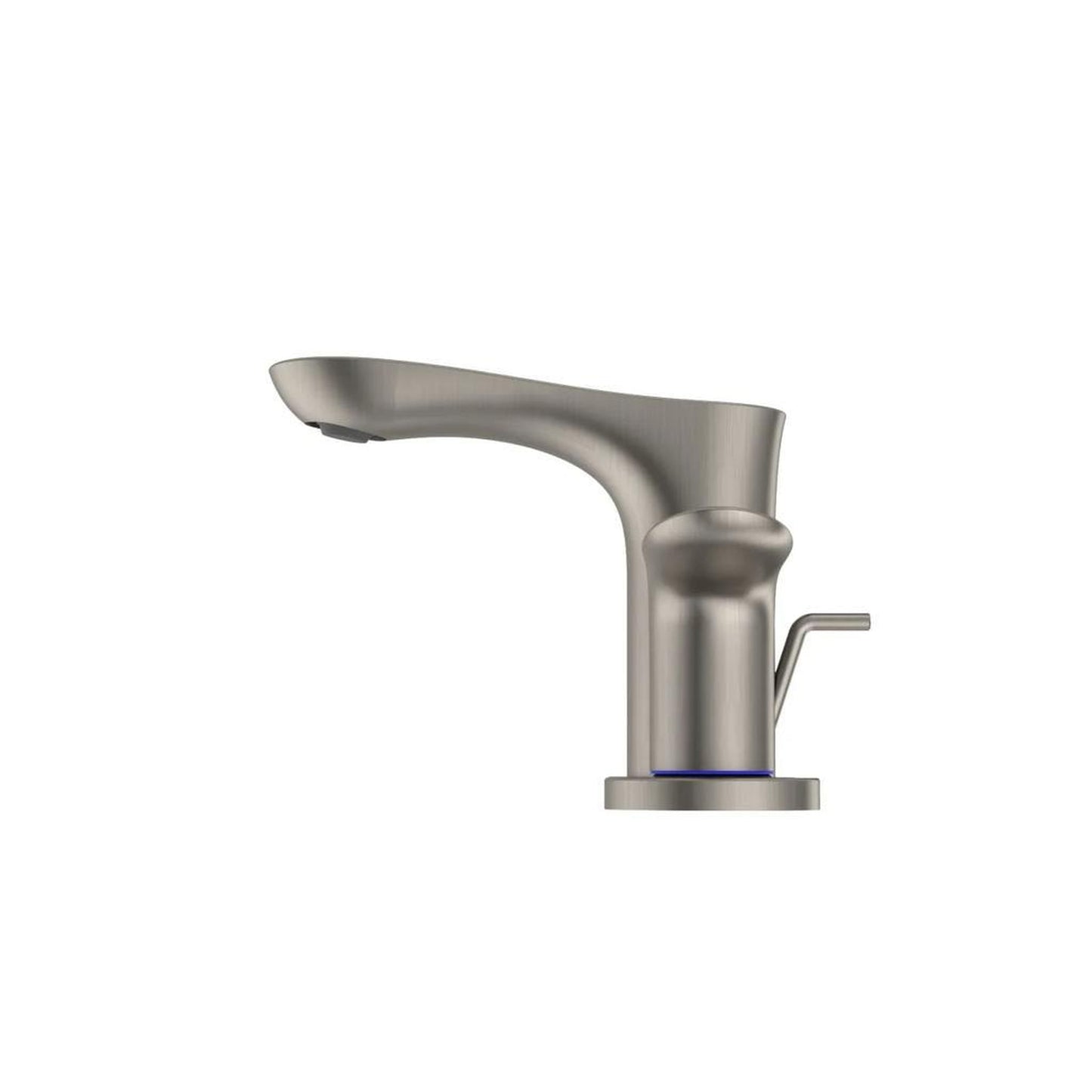 TOTO GO Brushed Nickel 1.2 GPM Two-Handle Widespread Bathroom Sink Faucet With Drain Assembly