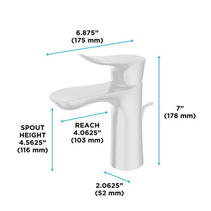 TOTO GO Polished Bronze 1.2 GPM Single-Handle Bathroom Sink Faucet With Comfort Glide