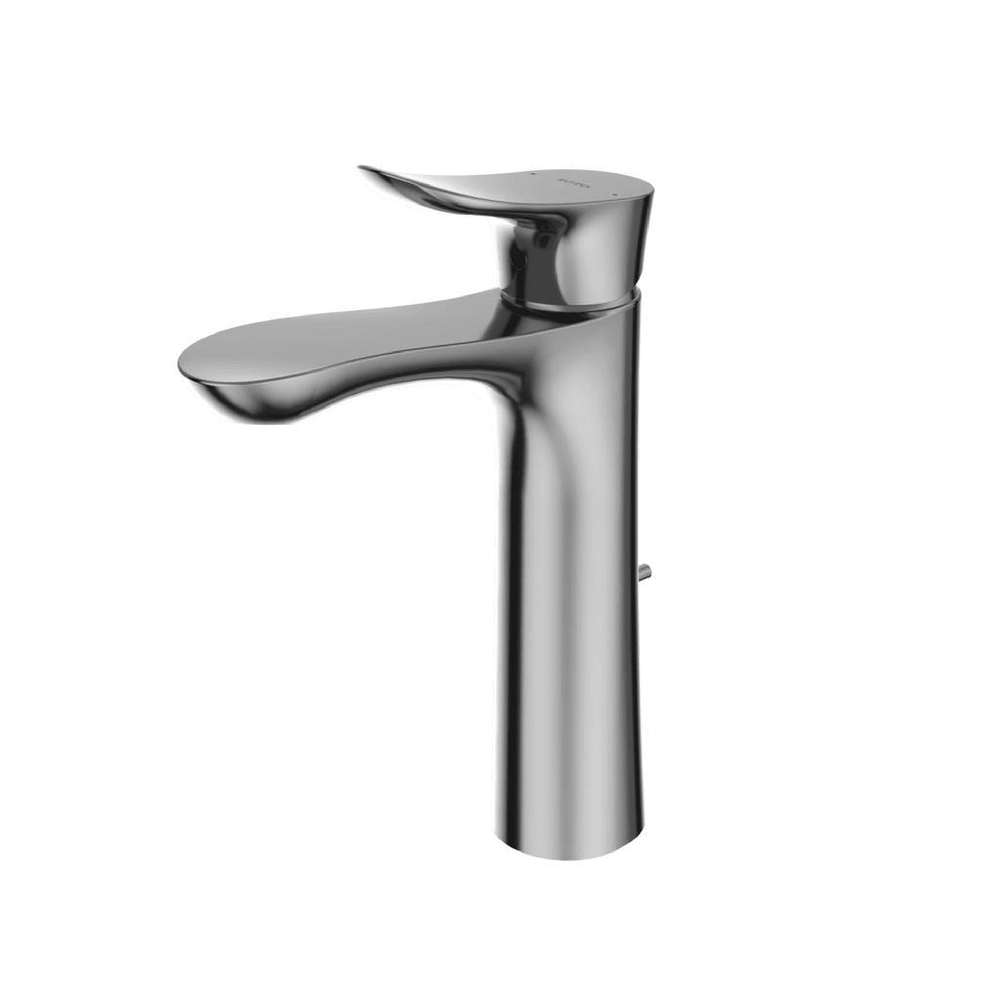 TOTO GO Polished Chrome 1.2 GPM Single-Handle Semi-Vessel Bathroom Sink Faucet With Comfort Glide