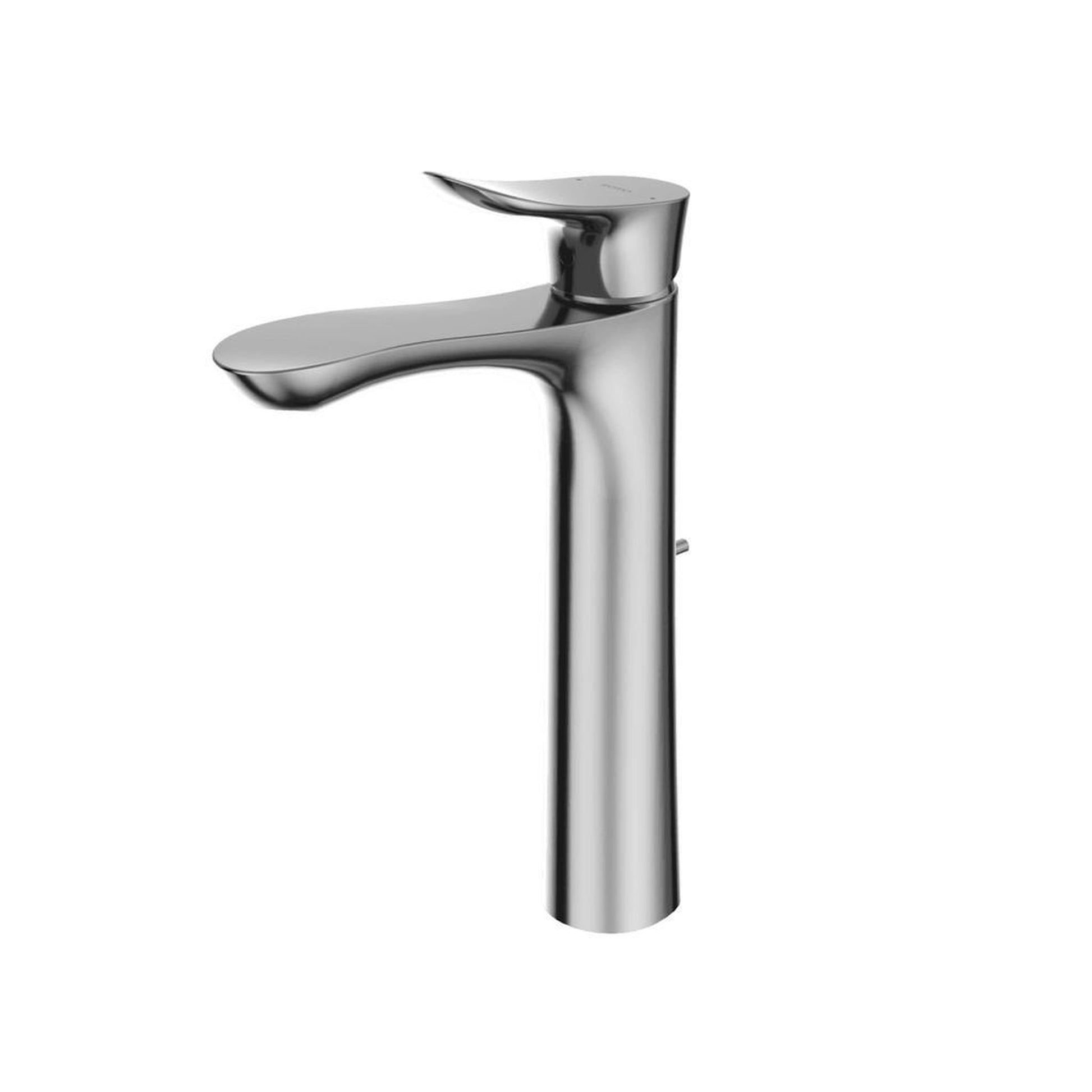 TOTO GO Polished Chrome 1.2 GPM Single-Handle Vessel Bathroom Sink Faucet With Comfort Glide
