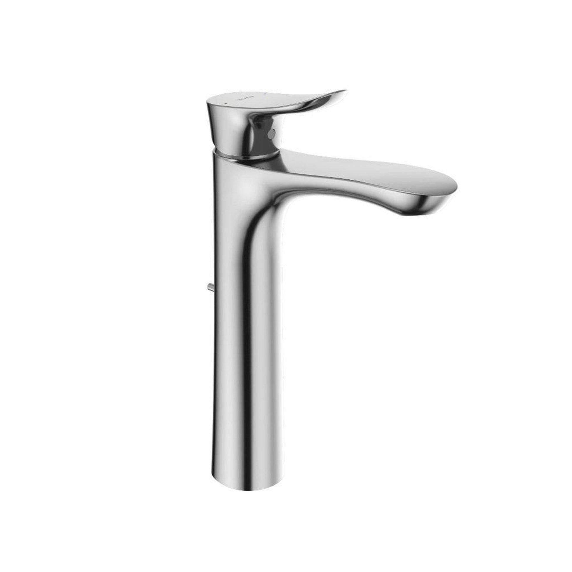 TOTO GO Polished Chrome 1.2 GPM Single-Handle Vessel Bathroom Sink Faucet With Comfort Glide