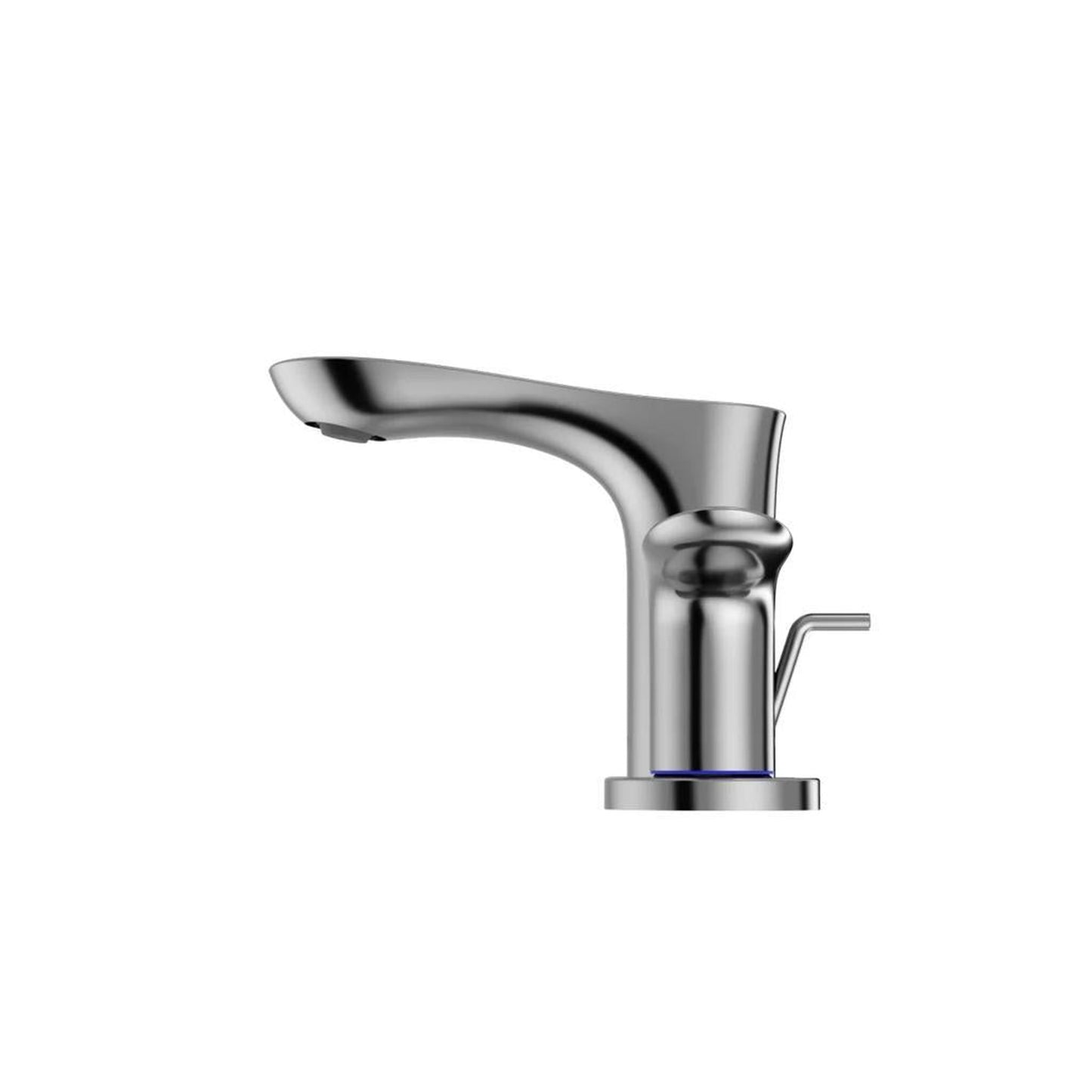 TOTO GO Polished Chrome 1.2 GPM Two-Handle Widespread Bathroom Sink Faucet With Drain Assembly
