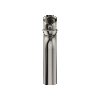 TOTO GO Polished Nickel 1.2 GPM Single-Handle Semi-Vessel Bathroom Sink Faucet With Comfort Glide