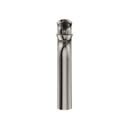 TOTO GO Polished Nickel 1.2 GPM Single-Handle Vessel Bathroom Sink Faucet With Comfort Glide