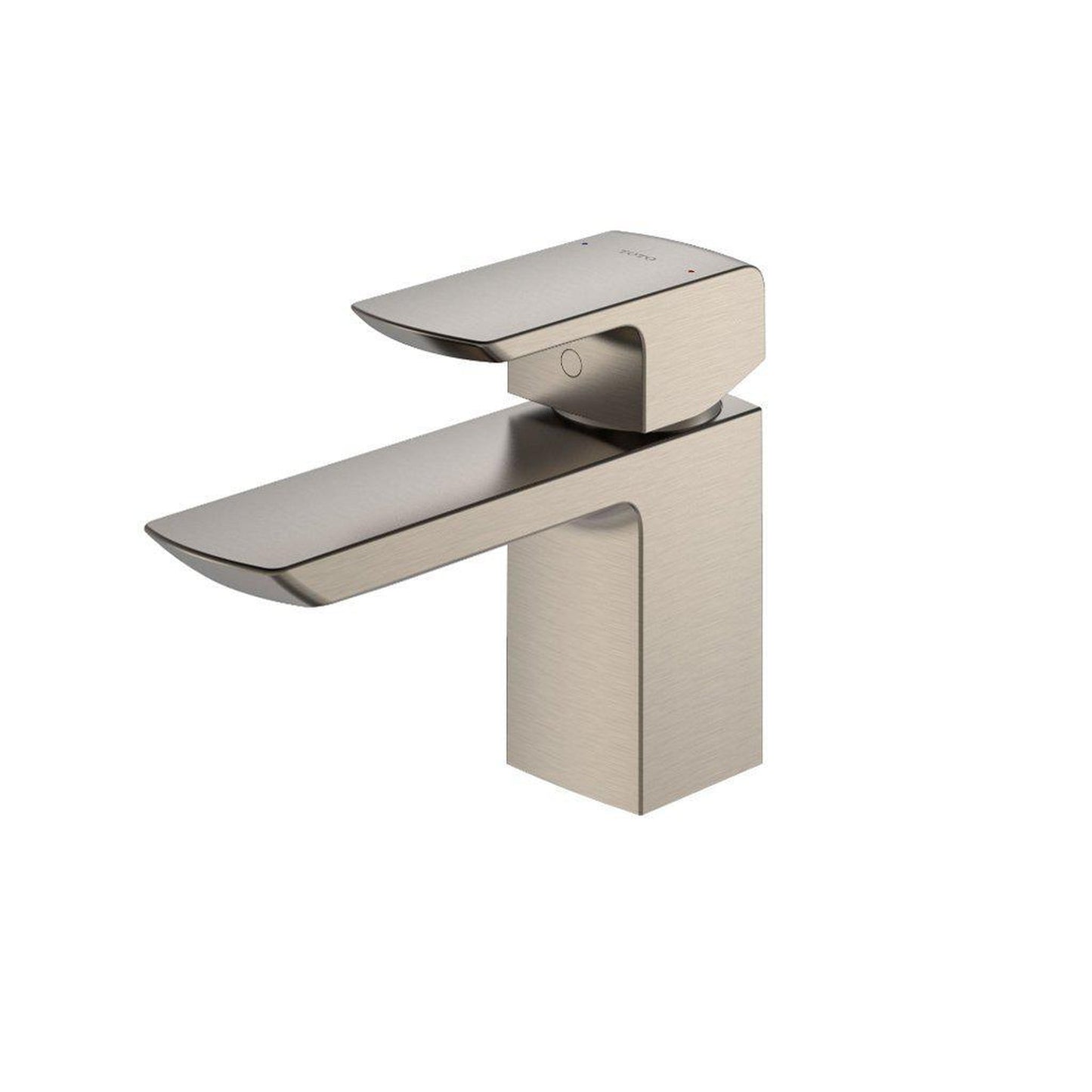 TOTO GR Brushed Nickel 1.2 GPM Single-Handle Bathroom Sink Faucet With Comfort Glide
