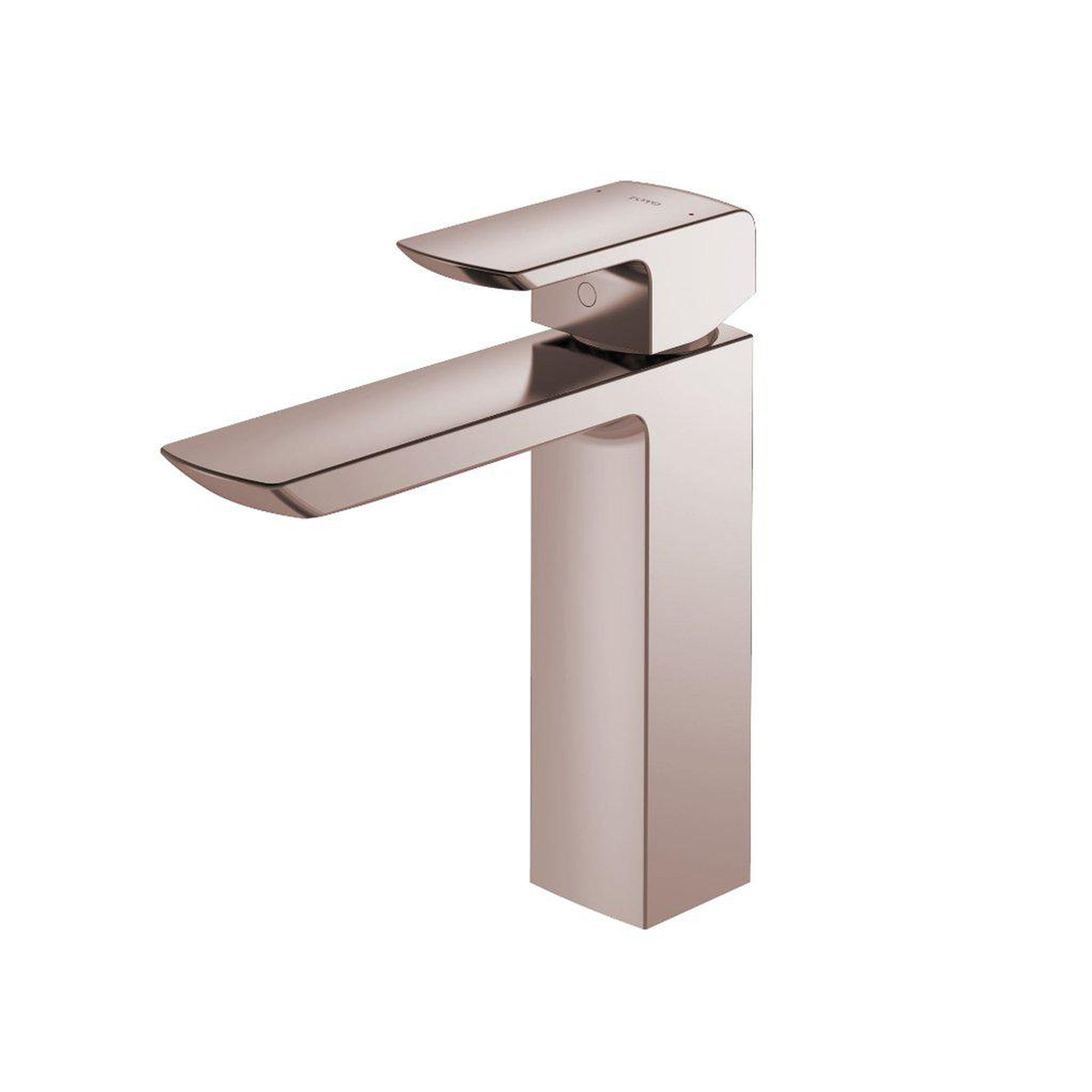 TOTO GR Polished Bronze 1.2 GPM Single-Handle Semi-Vessel Bathroom Sink Faucet With Comfort Glide