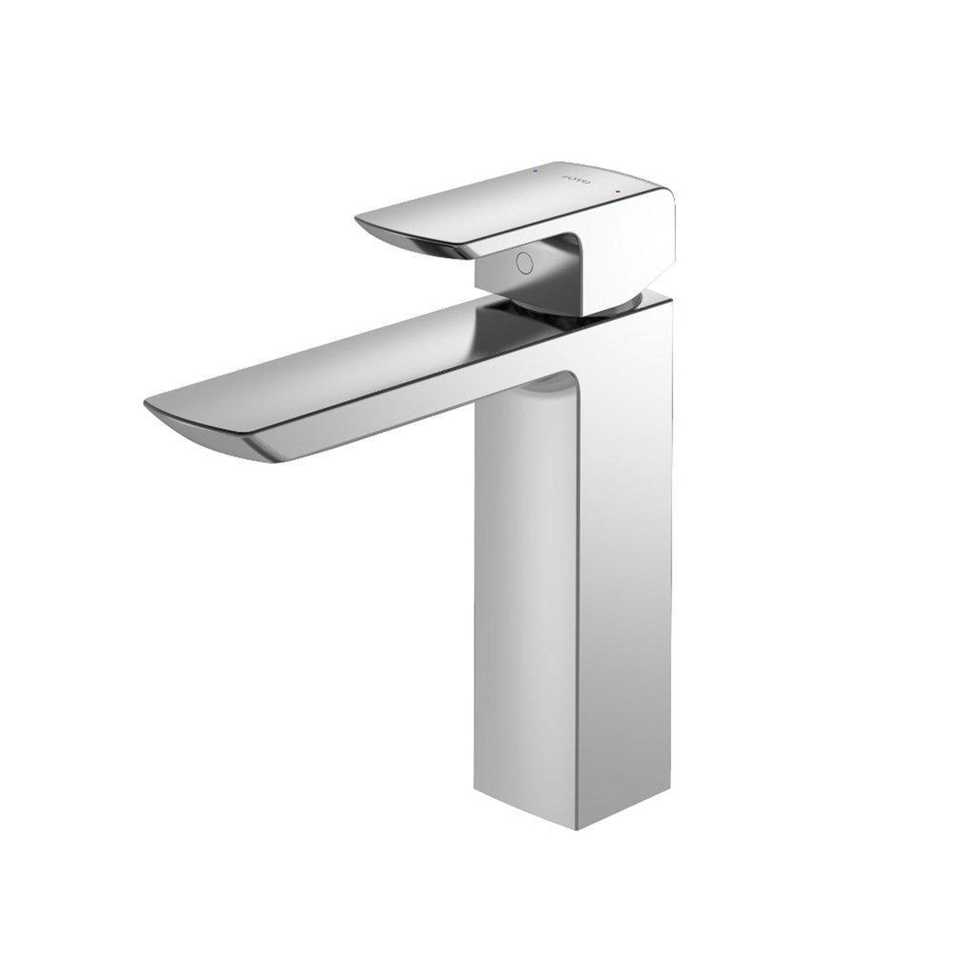 TOTO GR Polished Chrome 1.2 GPM Single-Handle Semi-Vessel Bathroom Sink Faucet With Comfort Glide