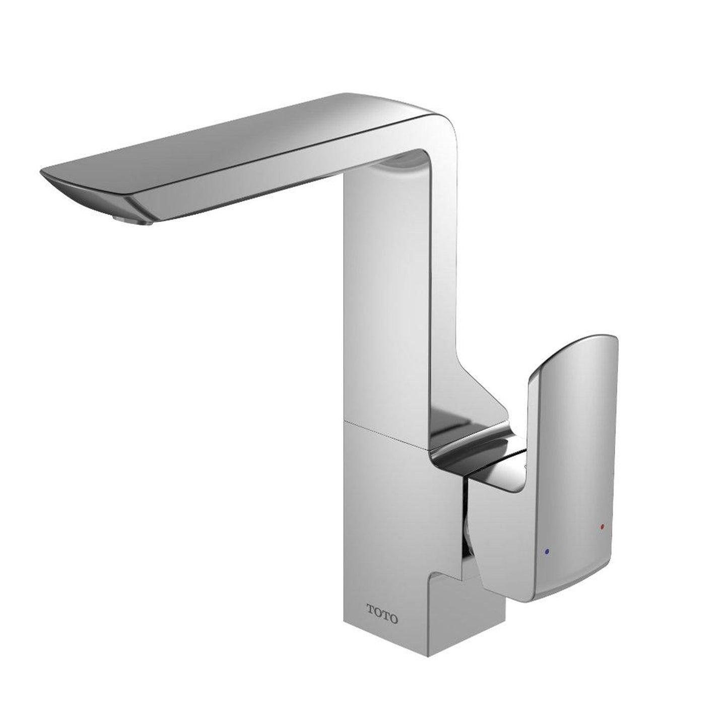 TOTO GR Polished Chrome 1.2 GPM Single-Hole Side Handle Bathroom Sink Faucet With Comfort Glide