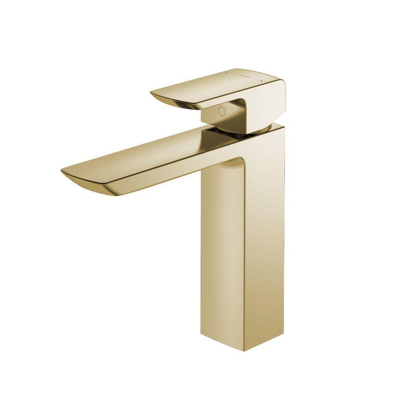 TOTO GR Polished French Gold 1.2 GPM Single-Handle Semi-Vessel Bathroom Sink Faucet With Comfort Glide