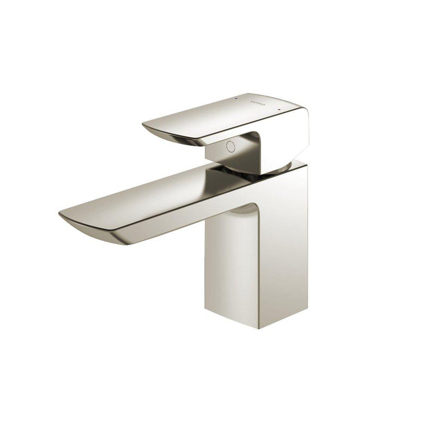 TOTO GR Polished Nickel 1.2 GPM Single-Handle Bathroom Sink Faucet With Comfort Glide