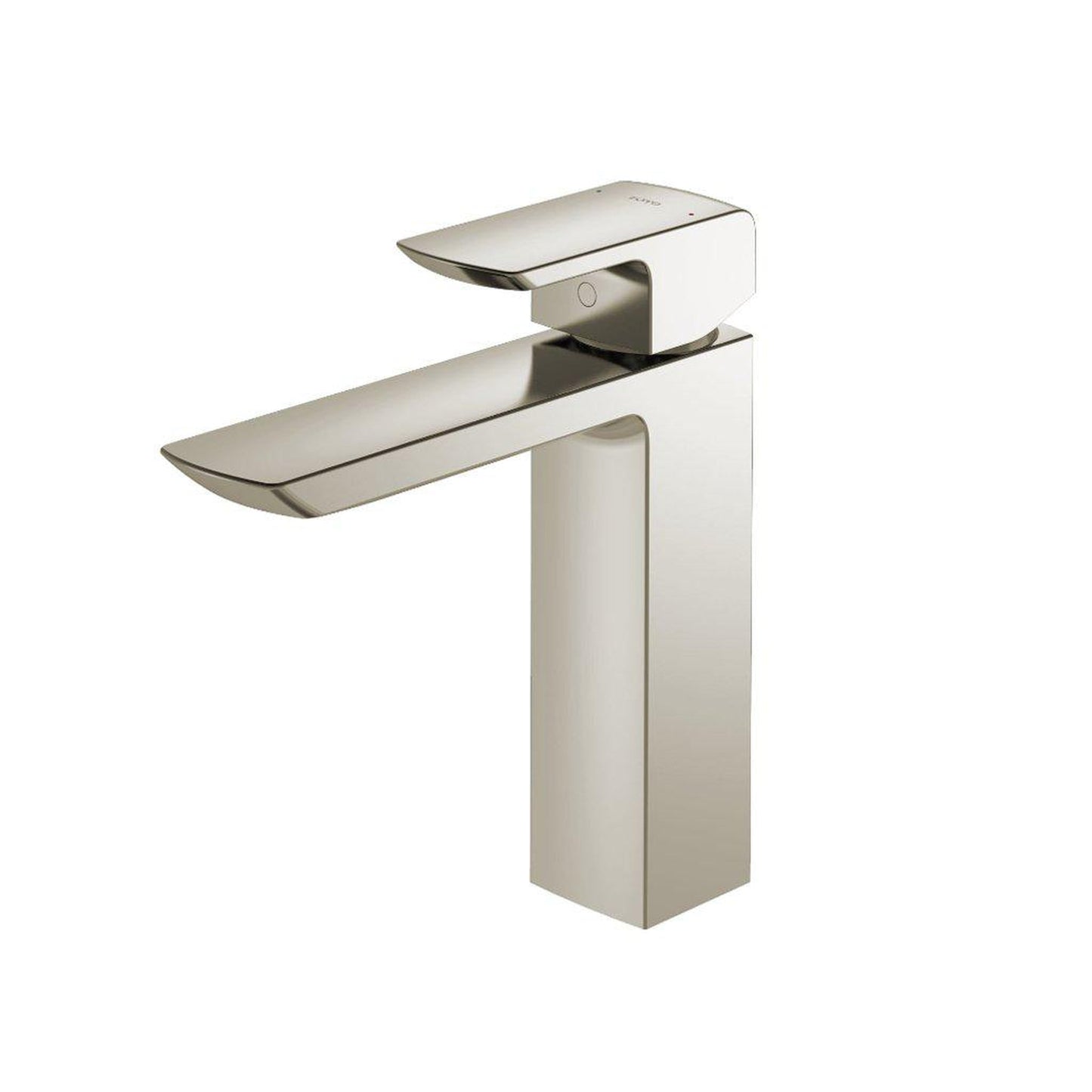 TOTO GR Polished Nickel 1.2 GPM Single-Handle Semi-Vessel Bathroom Sink Faucet With Comfort Glide