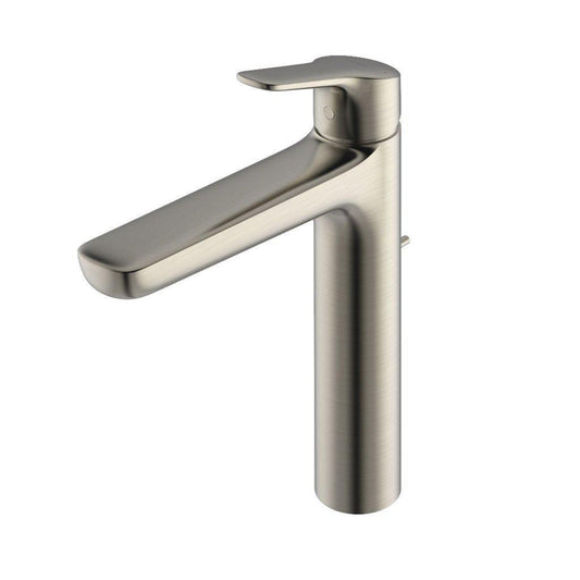 TOTO GS Brushed Nickel 1.2 GPM Single-Handle Vessel Bathroom Sink Faucet With Comfort Glide