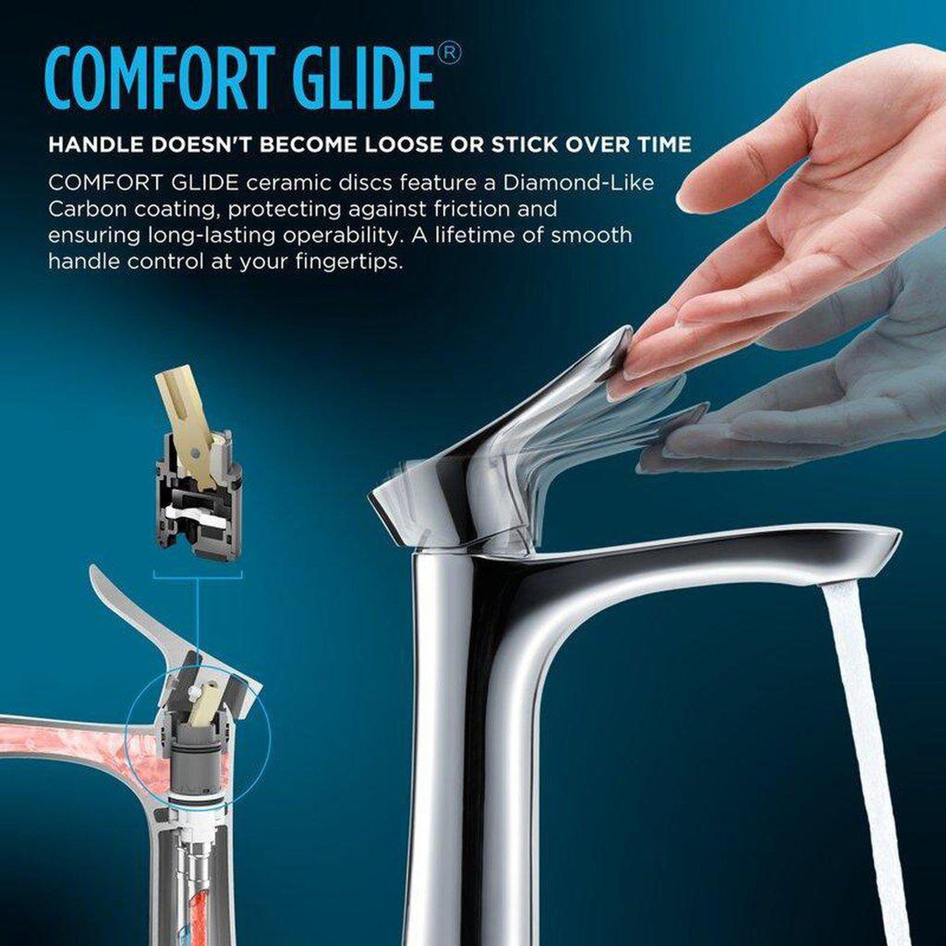 TOTO GS Polished Bronze 1.2 GPM Single-Handle Semi-Vessel Bathroom Sink Faucet With Comfort Glide