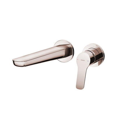 TOTO GS Polished Bronze 1.2 GPM Single-Handle Wall-Mounted Bathroom Sink Faucet With Comfort Glide