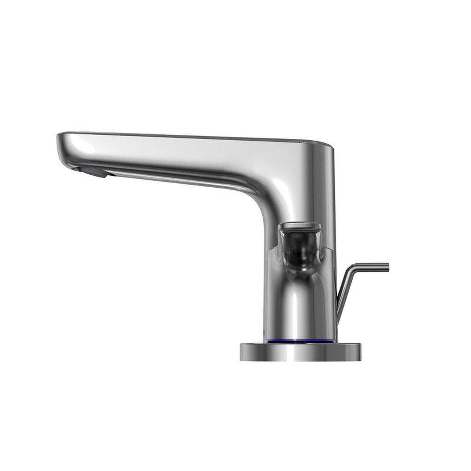 TOTO GS Polished Chrome 1.2 GPM Two-Handle Widespread Bathroom Sink Faucet With Drain Assembly