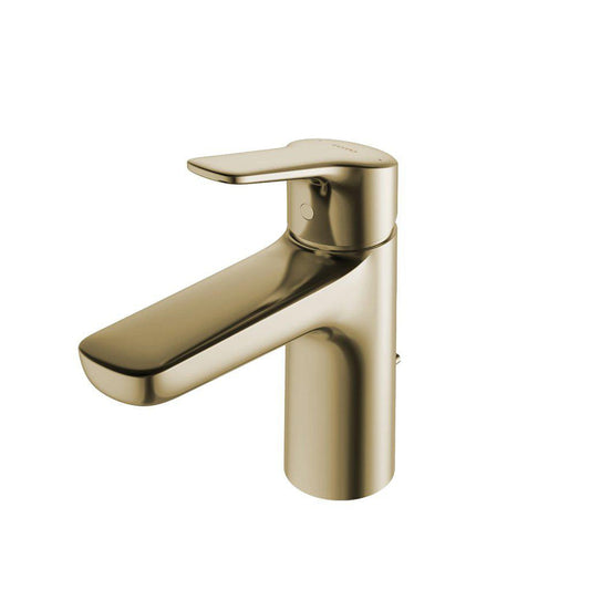 TOTO GS Polished French Gold 1.2 GPM Single-Handle Bathroom Sink Faucet With Comfort Glide