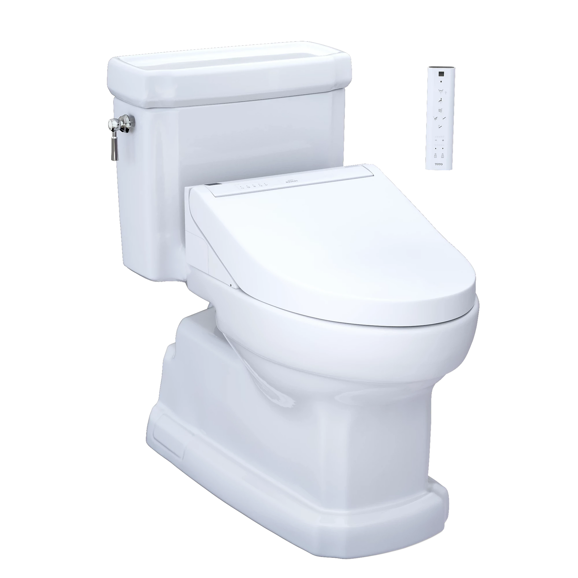 TOTO Guinevere Cotton 1.28 GPF UH One-Piece Toilet With C5 Washlet +