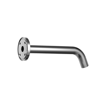 TOTO Helix T26L53 Polished Chrome 0.5 GPM EcoPower Touchless Wall-Mount Faucet With Thermo Mixing Valve