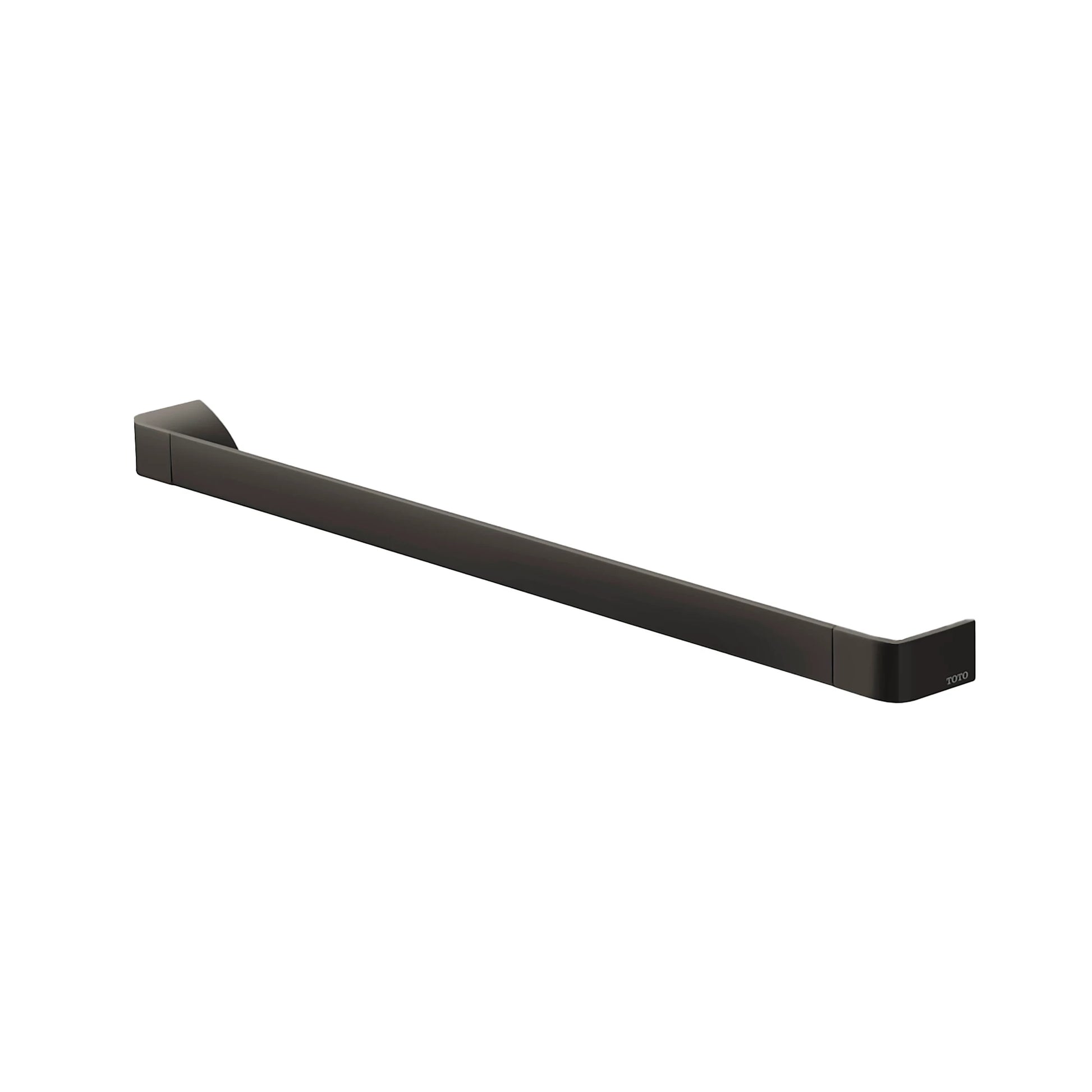 TOTO L-Series 18" Matte Black Round Towel Bar