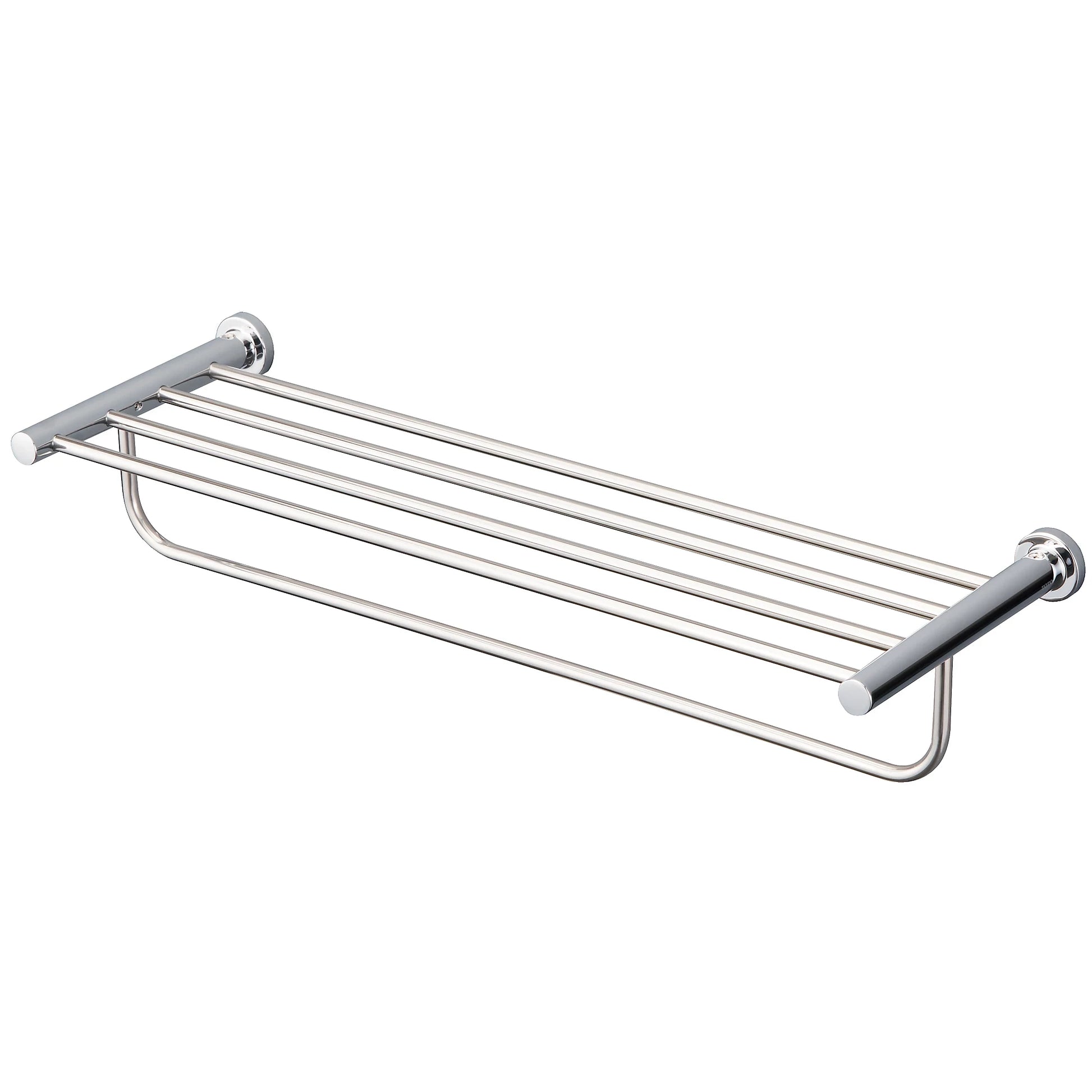 TOTO L-Series Polished Chrome Round Tower Shelf