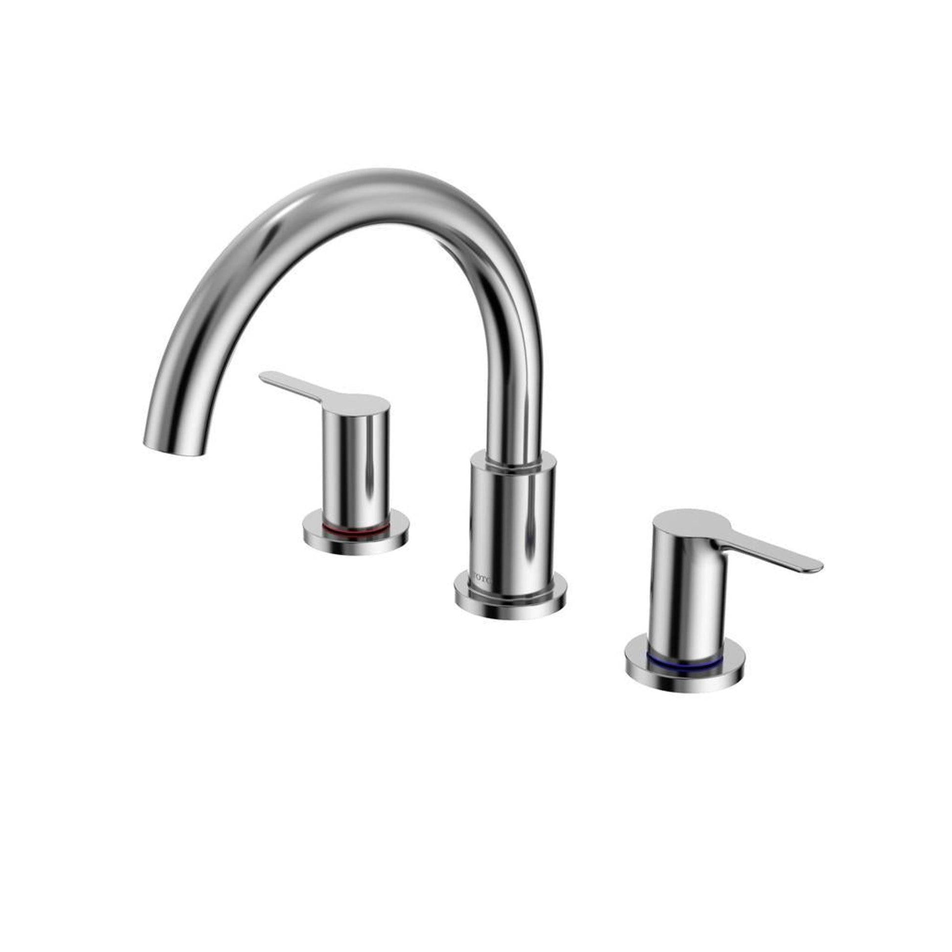 TOTO LB Polished Chrome 1.2 GPM Widespread Bathroom Sink Faucet