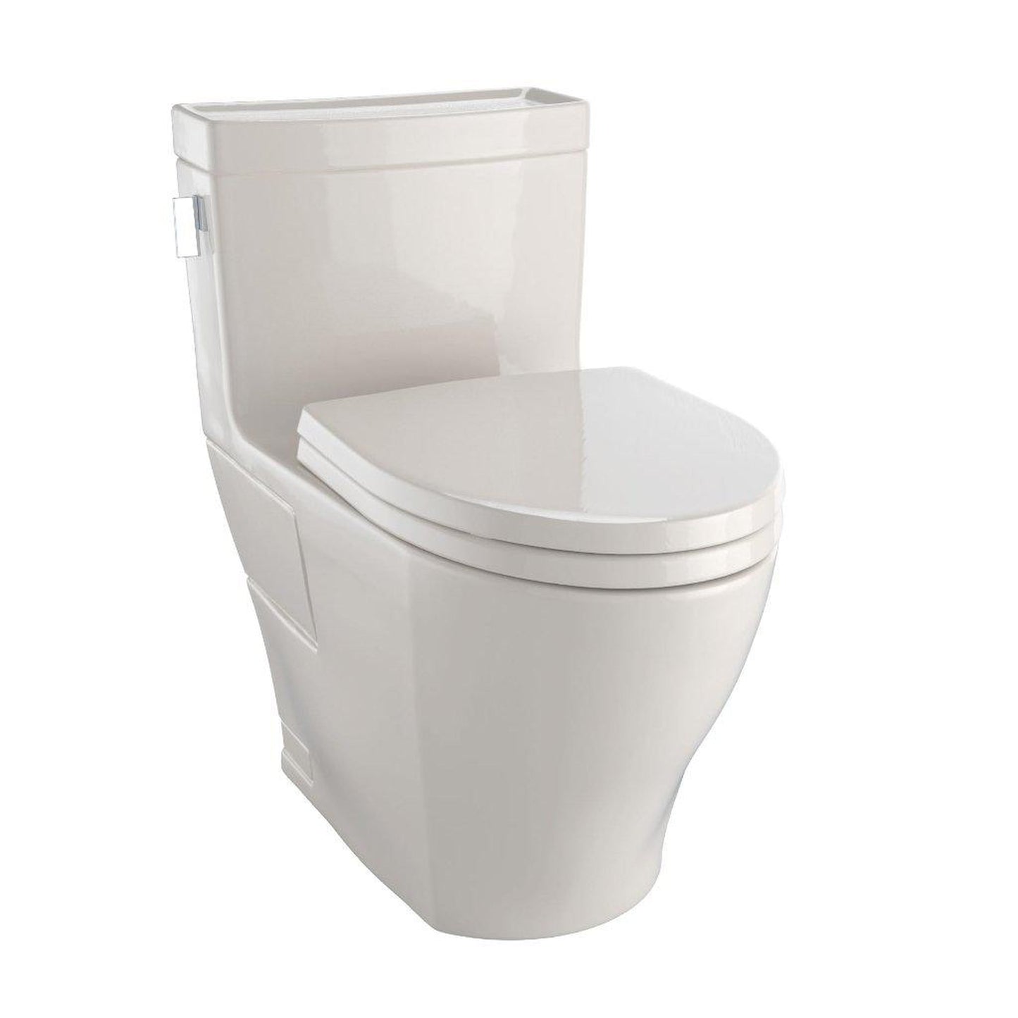 TOTO Legato 1.28 GPF Bone Elongated One-Piece Toilet With Washlet+ Connection