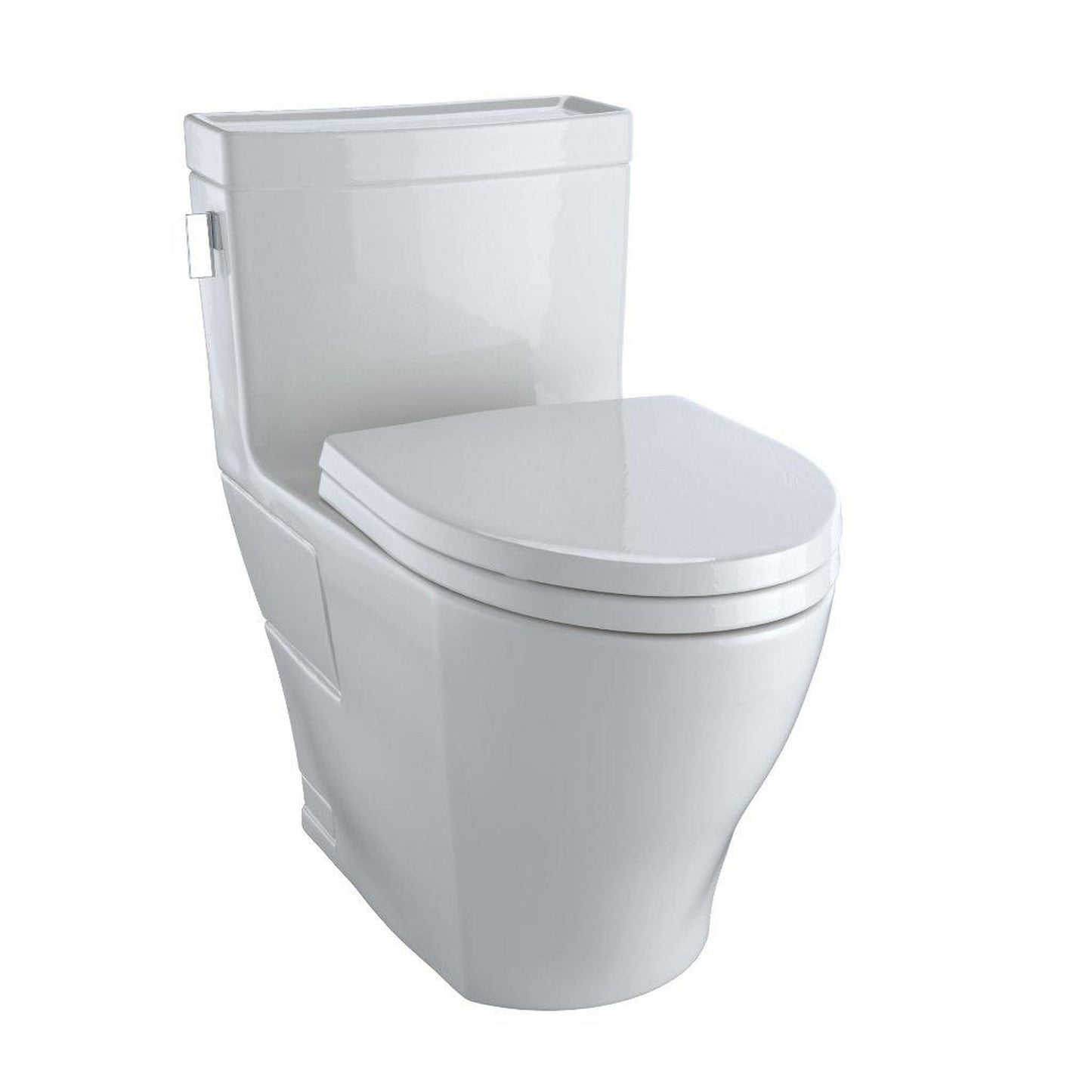 TOTO Legato 1.28 GPF Colonial White Elongated One-Piece Toilet With Washlet+ Connection