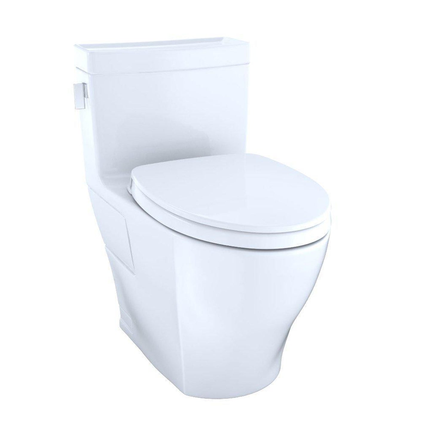 TOTO Legato 1.28 GPF Cotton Elongated One-Piece Toilet With Washlet+ Connection