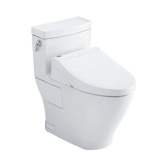TOTO Legato Cotton 1.28 GPF One-Piece Toilet With C5 Washlet +