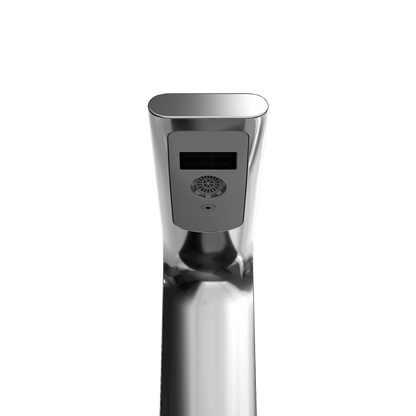 TOTO Libella T23M51 Polished Chrome 0.5 GPM AC Power Touchless Semi-Vessel Faucet With Thermo Mixing Valve