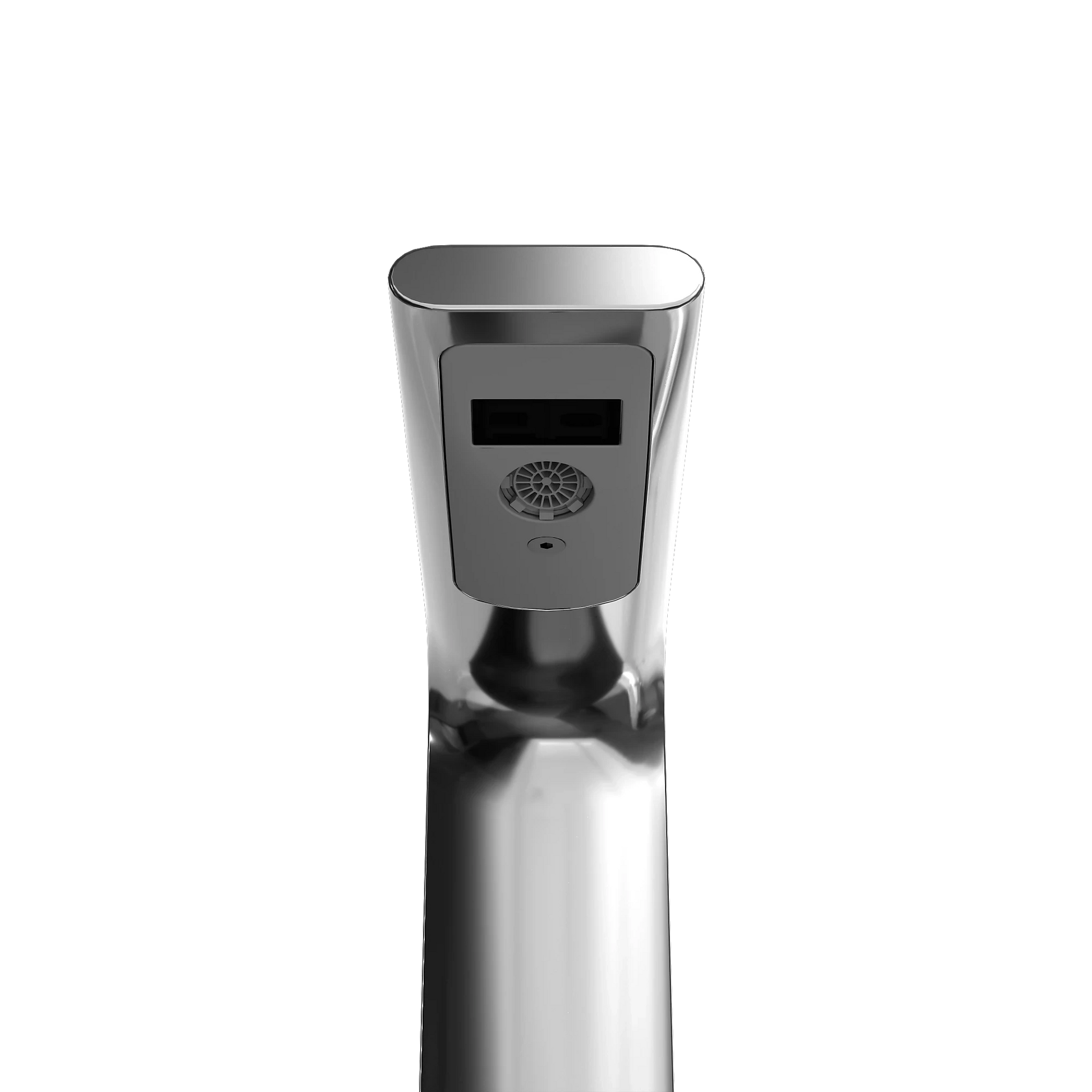 TOTO Libella T23M53 Polished Chrome 0.5 GPM AC Power Touchless Semi-Vessel Faucet With Thermo Mixing Valve