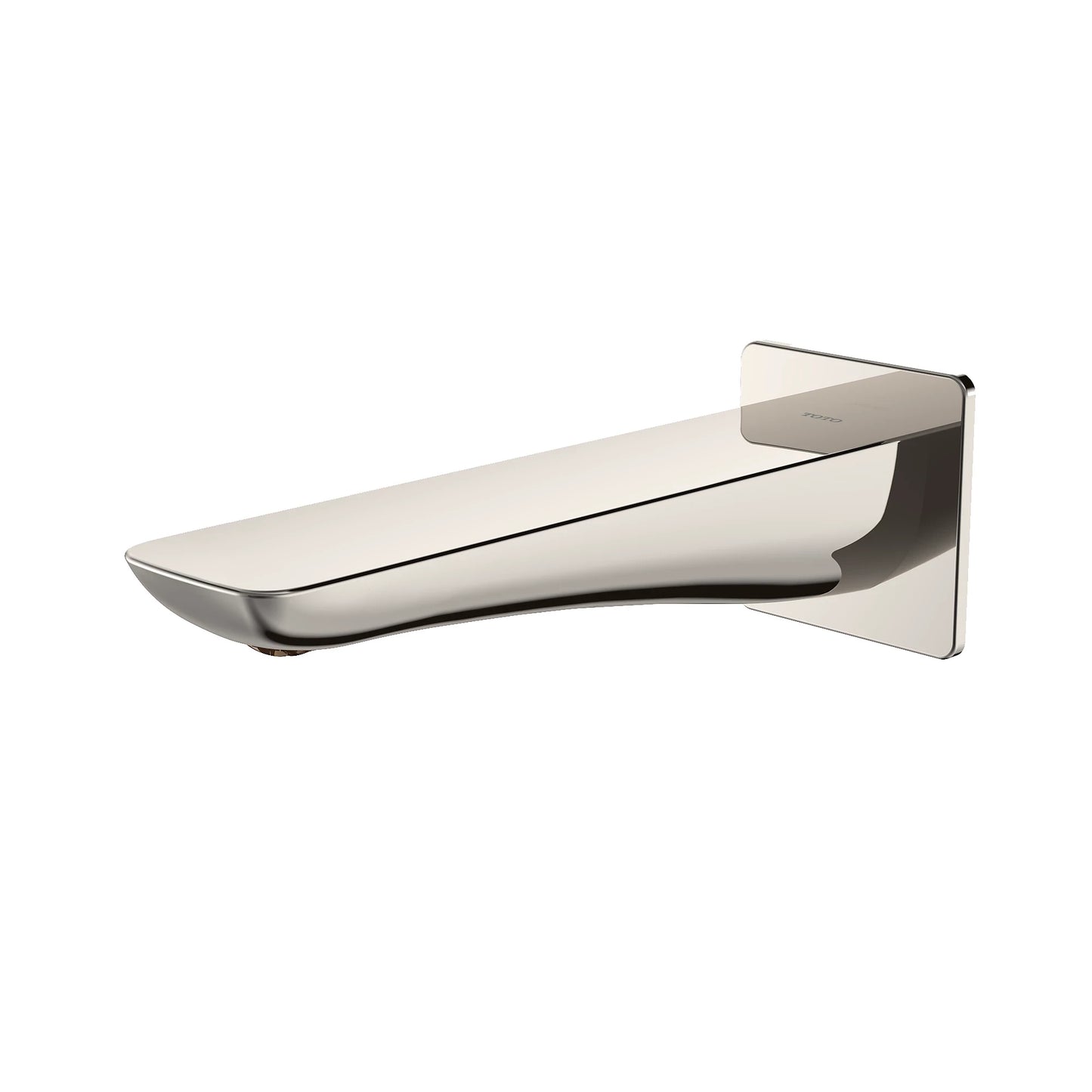 TOTO Modern S Polished Nickel Brass Tub Spout