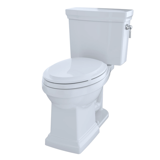 TOTO Promenade II Cotton Right Lever 1G Elongated Bowl Two Piece Toilet