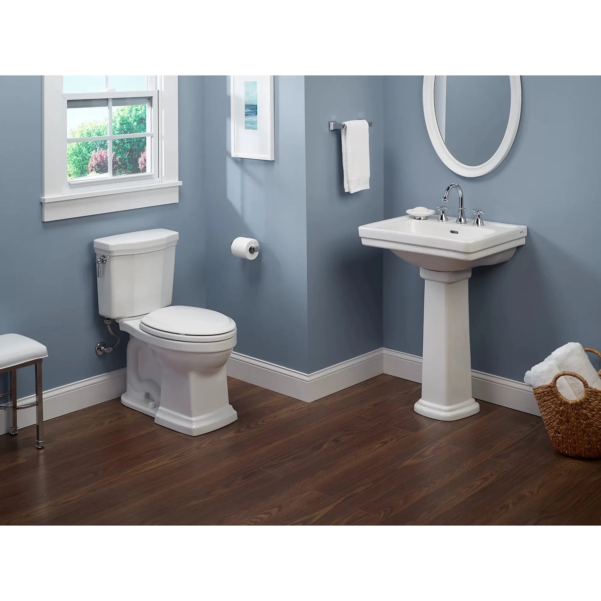 TOTO Promenade II Cotton Right Lever Elongated Bowl Close Coupled Toilet