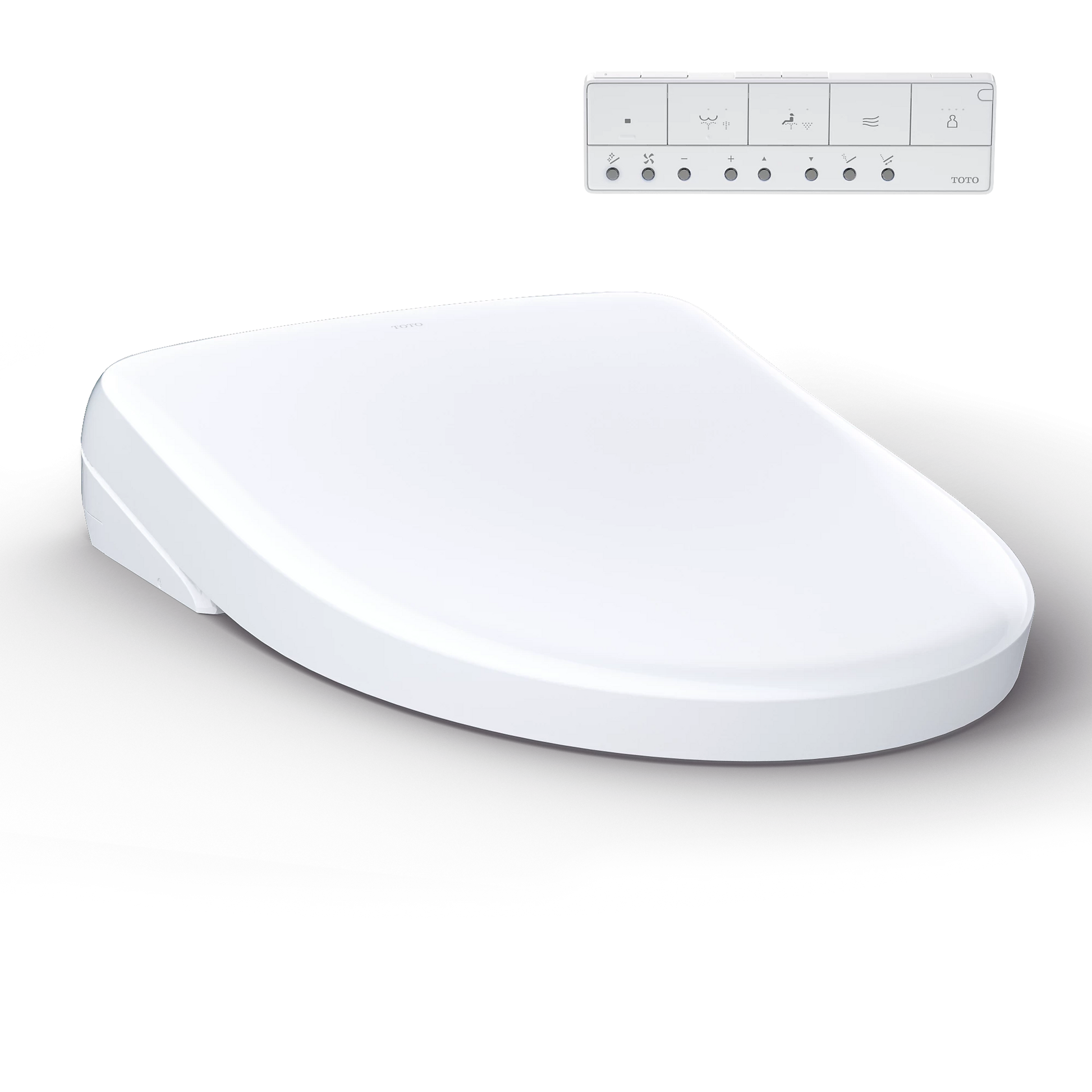 TOTO S7A Cotton Elongated Auto Contemporary Lid Washlet+