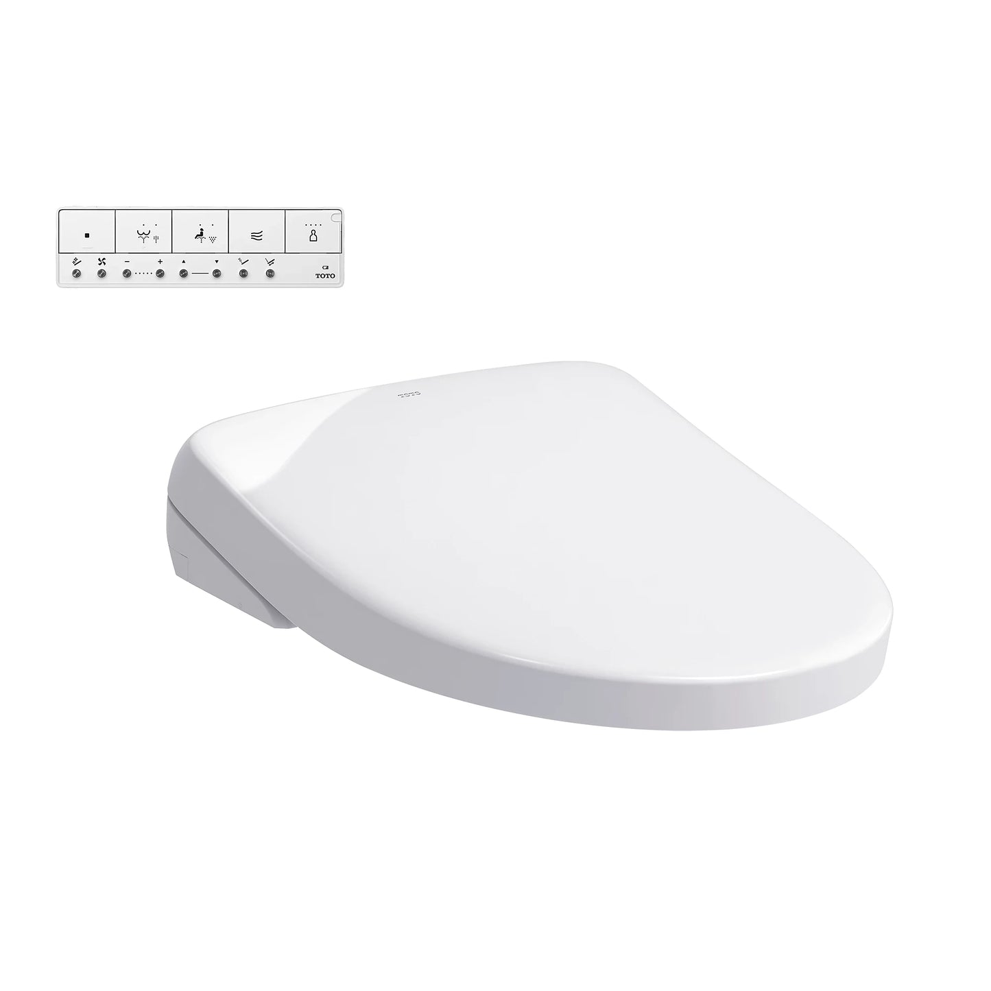 TOTO S7A Cotton Elongated Auto Contemporary Lid Washlet+